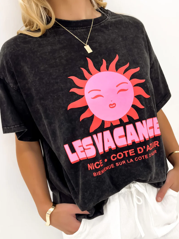 By Frankie - Black Acid Les Vac Tee