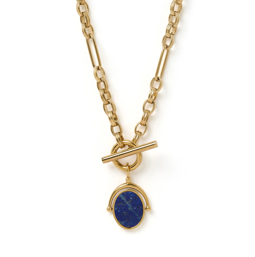 Arms of Eve - Deliah Spinner Necklace in Lapis Lazuli