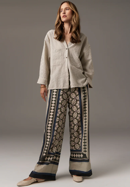 POL - Positano Pant in Positano Print