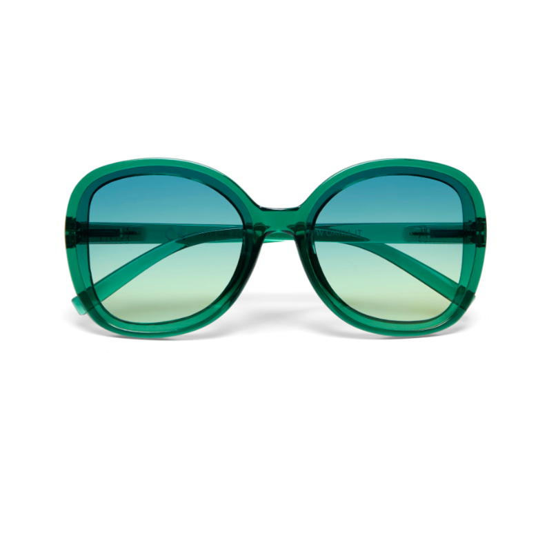 Okkia - Anna Sunglasses in Transparent Green