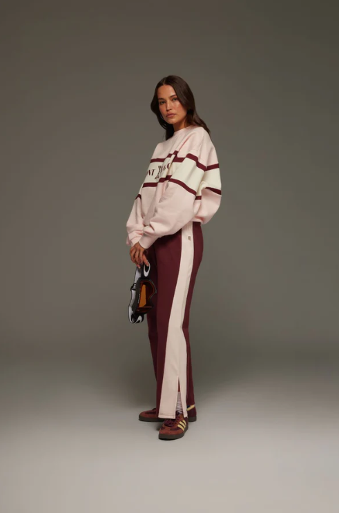Araminta James - Alpine Sweatshirt in Light Blush