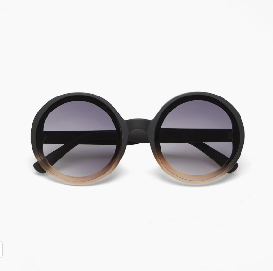 Okkia - Monica Sunglasses in Black Shaded Rose
