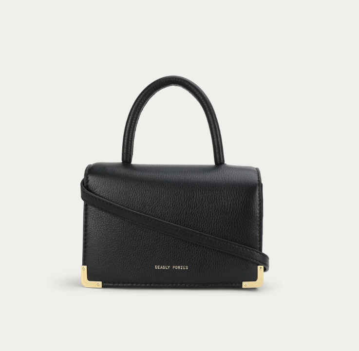 Deadly Ponies - Mr Jagger Bag in Black