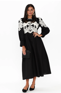 365 Days - Danbury Dress in Black Swan