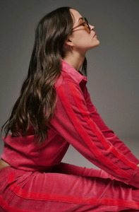 Araminta James - Mara Velour in Pomegranite