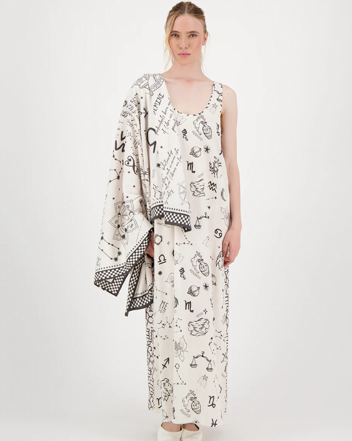 Me369 - Allison Sleeveless Dress in Zodiac