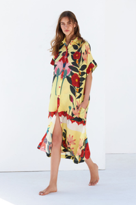 Cristina Beautiful Life - Jenna Shirt Dress in Yellow