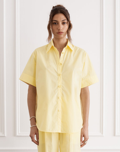 Heaven - Bianca Cuban Shirt in Lemon