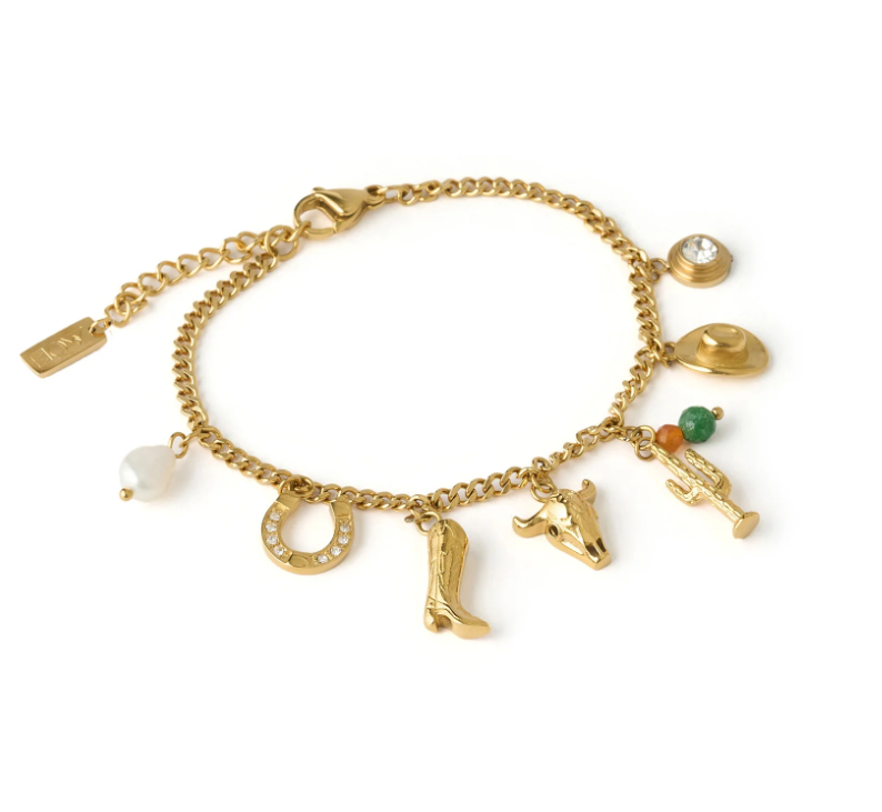 Arms of Eve - Rodeo Gold Charm Bracelet