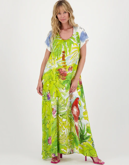 Me369 - Vera Maxi Dress in Pura Vida