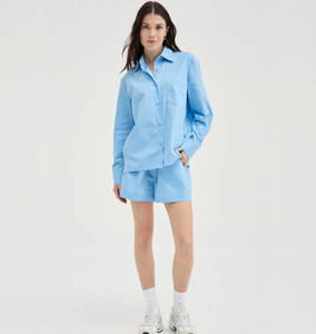 Holiday Shop - Blue Cotton Shirt