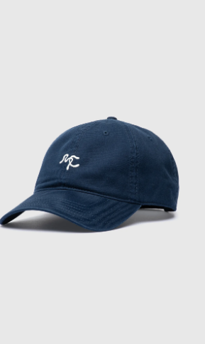 Mia Capri - Embroided Cap in Navy