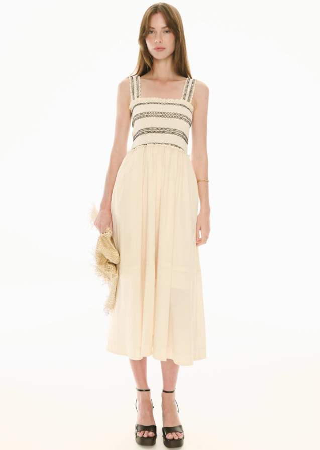 Pol - Nova Dress in Ivory