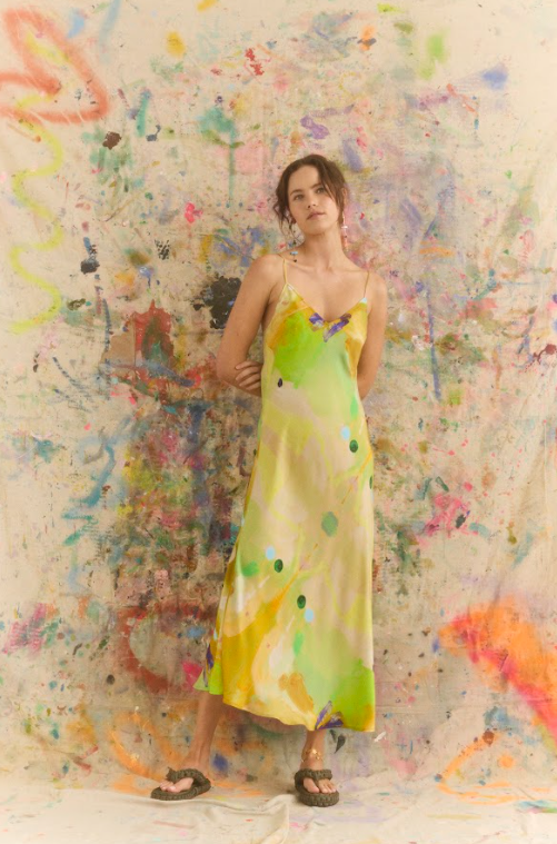 Kinga Csilla - KateEliza Echo Sia Slip Dress