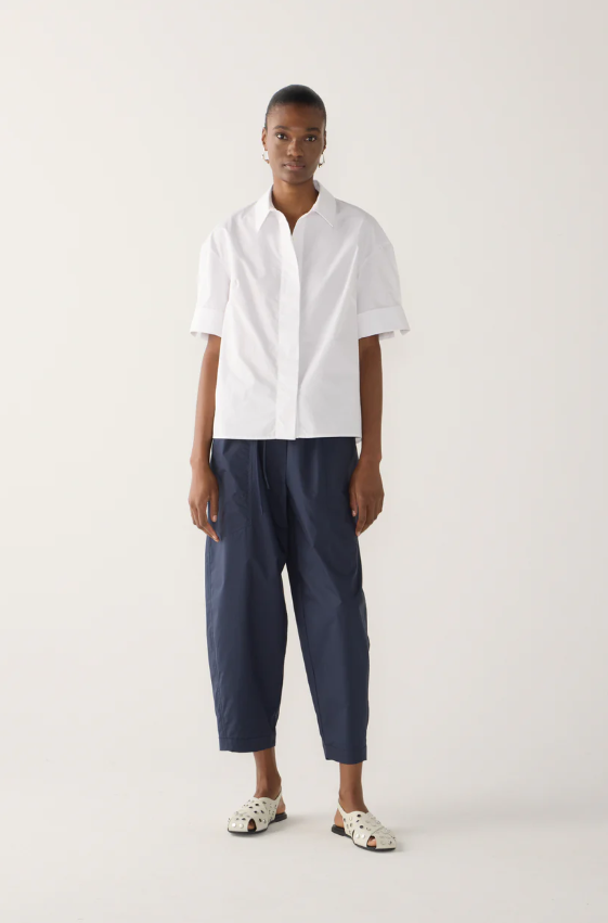 Foemina - Pixie Shirt in White Poplin