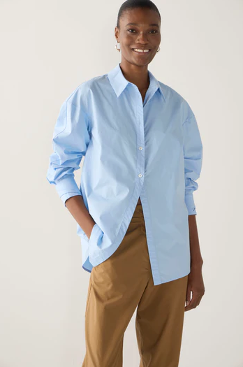 Foemina - Lucie Shirt in Chambray Poplin