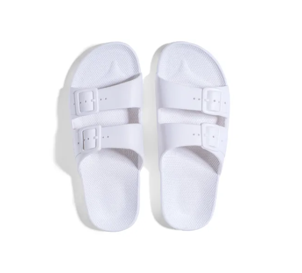 Freedom Moses- Slides in White