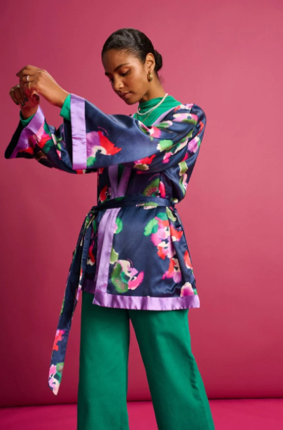 POM Amsterdam - Kimono in Violets