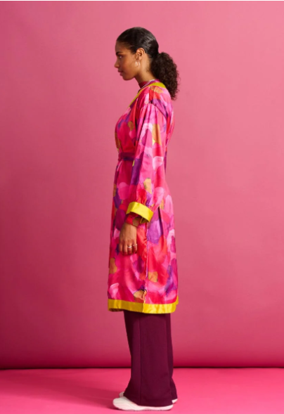 POM Amsterdam - Kimono Brushwork in Fiery Pink