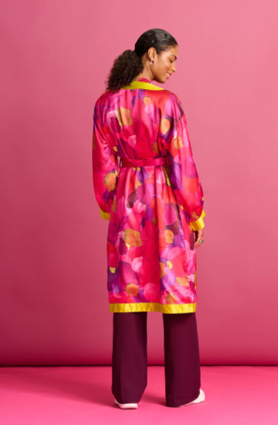 POM Amsterdam - Kimono Brushwork in Fiery Pink