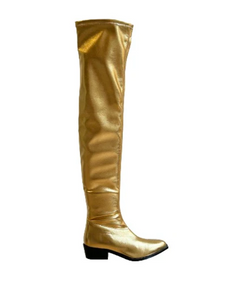 Beatrice - Stivale Boots in Gold