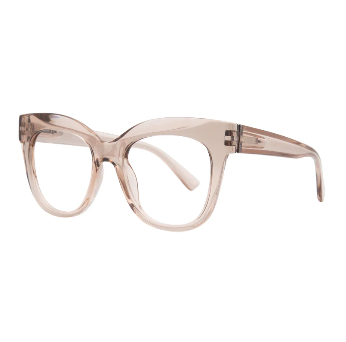 Captivated Soul - Charlotte Reading Glass in Brown