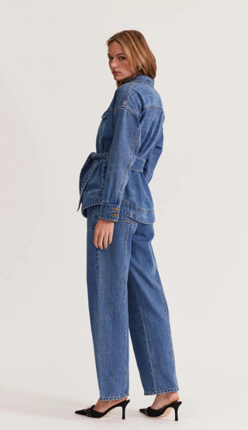 Staple the Label - Alita Denim Shacket