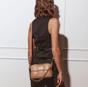 Vestirsi - Margot Leather Bag in Light Tan
