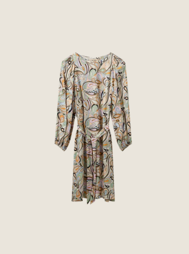 Mos Mosh - Rosaleen Arzu Dress in Smoke Green