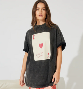 Peach & Parla - Lucky Girl Syndrome Vintage Tee