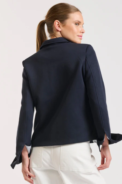 Shirty - Hemming Scuba Jacket in French Navy