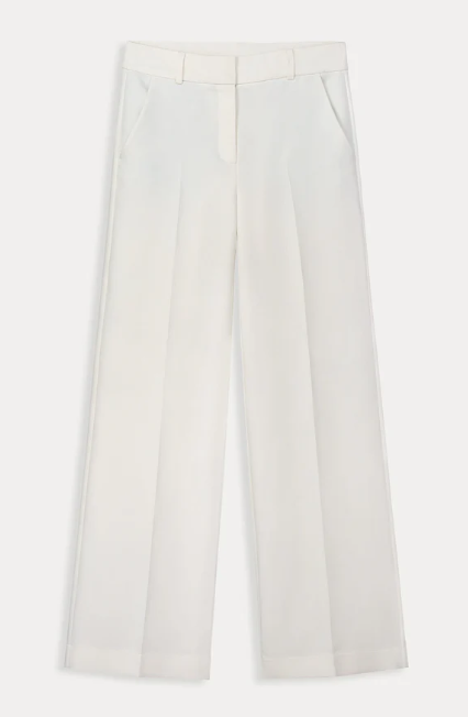 POM - Wide Leg Pants in Blooming Ecru