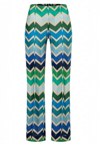 Ana Alcazar - 7/8 Knit Pants in Zig-Zag