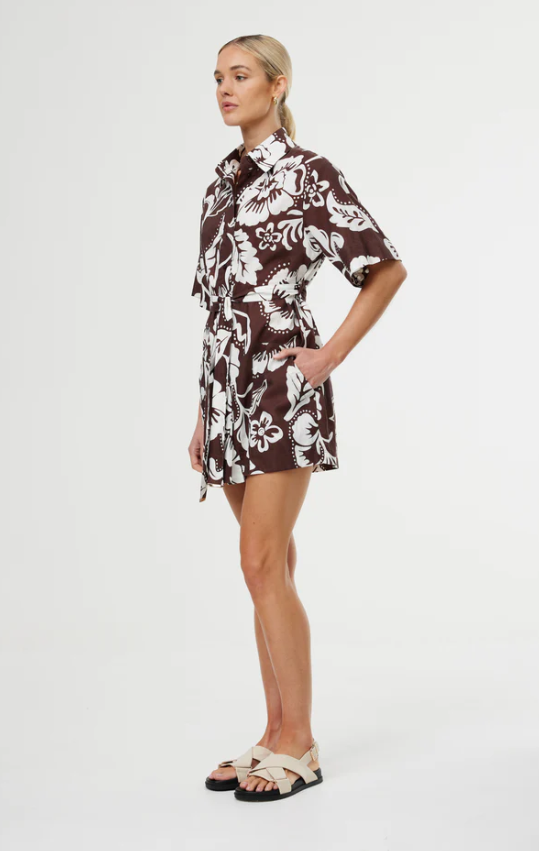 Kinney - Immy Dress in Botany