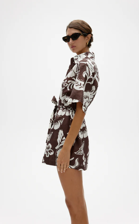 Kinney - Immy Dress in Botany