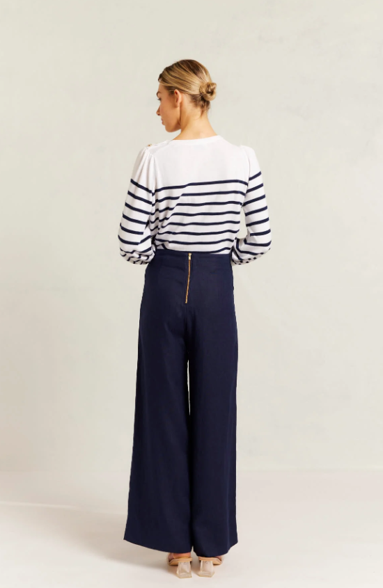 Alessandra - Atlas Pant in Navy