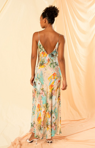 Kachel - Lia Maxi Slip Dress in Vacanza