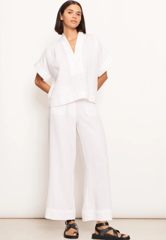 POL - Joss Pant in White