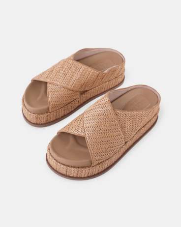 Goldie The Label - Henley Slide in Natural