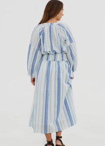 Waldrey - Indy Lurex Stripe Skirt