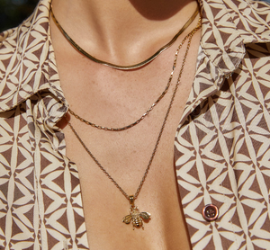 Arms of Eve - Honey Bee Gold Necklace