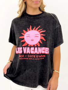 By Frankie - Black Acid Les Vac Tee