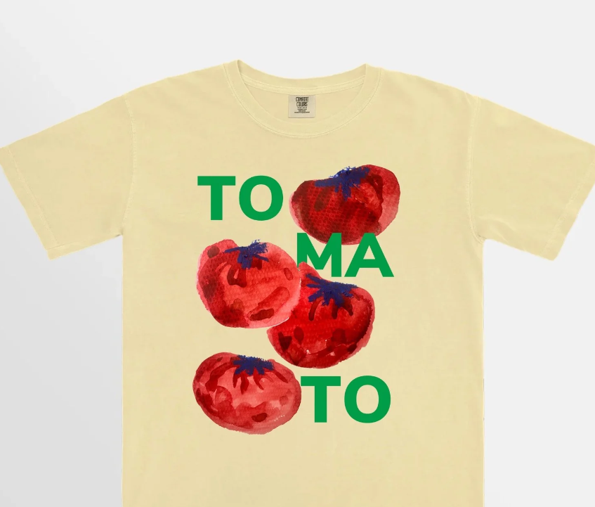 MAKU - Tomato Tee in Yellow