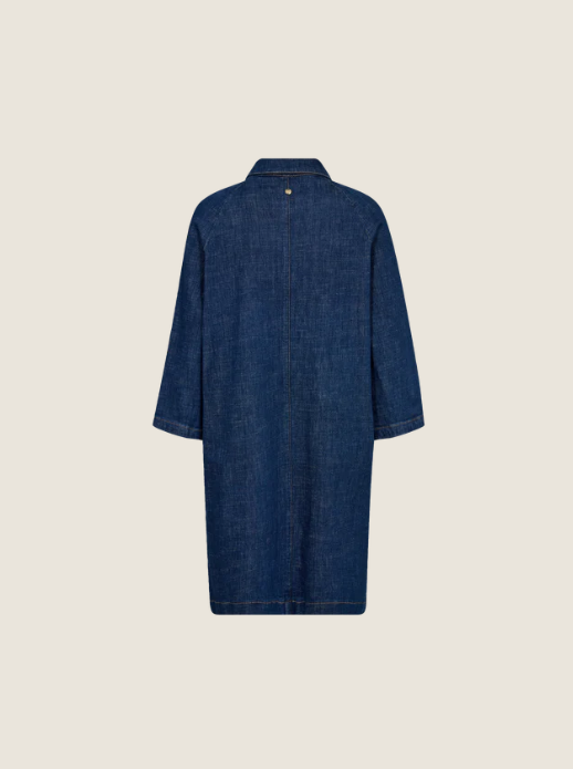 Mos Mosh - Cirali Pincourt Dress in Dark Blue