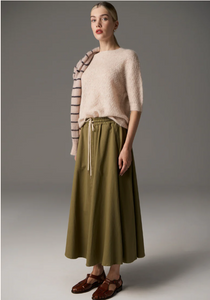 POL - Astrid Tee Pointelle in Pebble