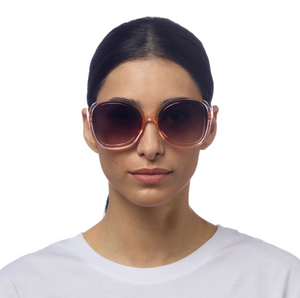 Okkia - Anna Sunglasses in Transparent Pink