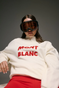 Araminta James - Mont Blanc Sweatshirt in Coconut