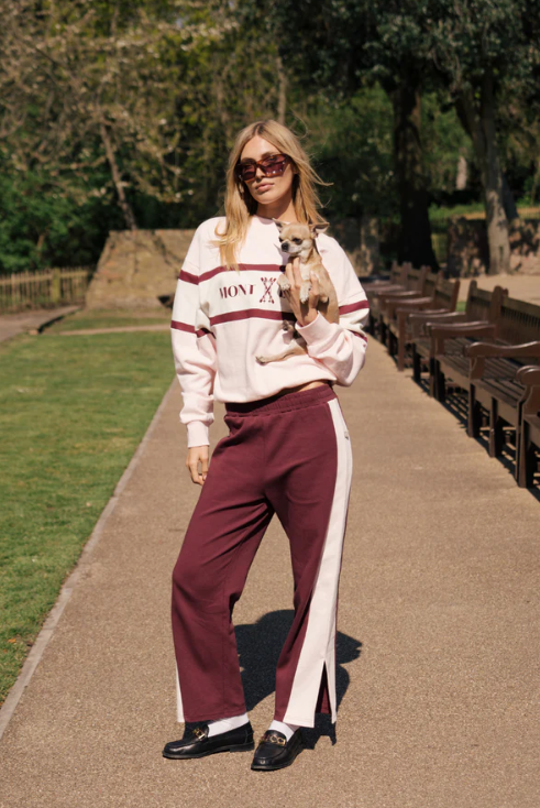 Araminta James - Alpine Sweatshirt in Light Blush