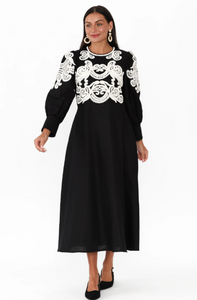 365 Days - Danbury Dress in Black Swan