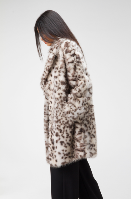 Indijo - Jasmine Jacket in White Leopard